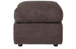 HOME Barney Footstool - Chocolate